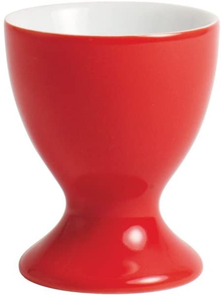 Kahla Pronto Colore Egg Cup with Stand, Porcelain, Red, 207401A60005X