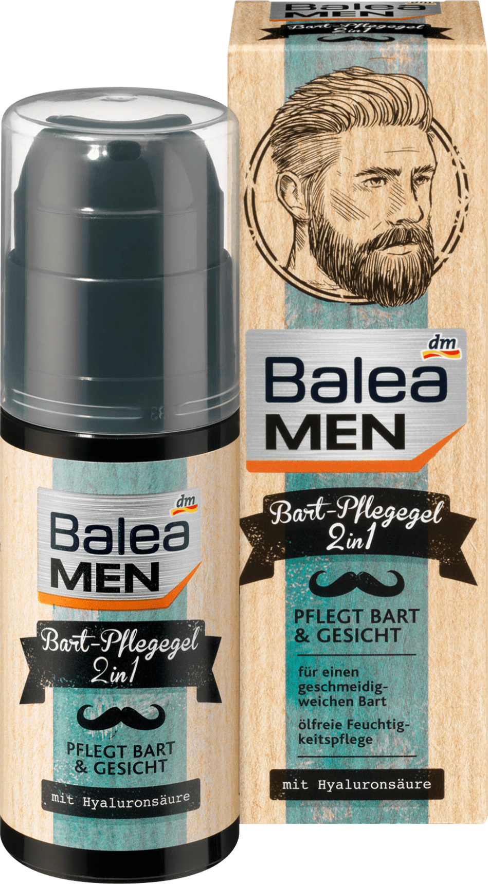 Beard Care Gel 2In1, 50 Ml