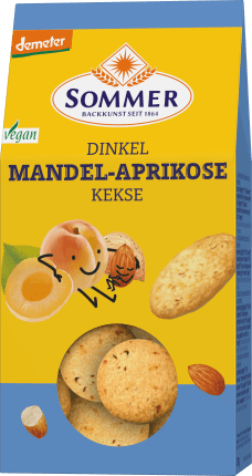 Kekse, Dinkel Mandel Aprikose, demeter, 150 g