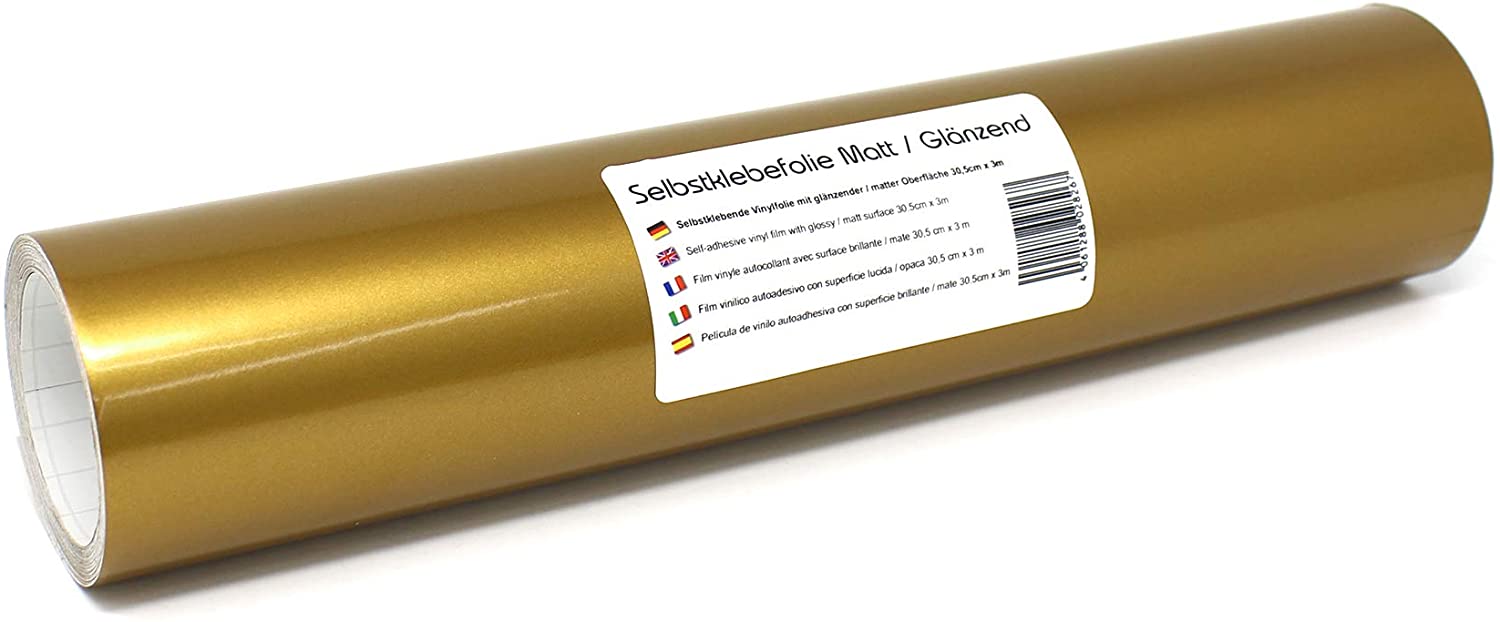 Finest Folia (12,89€/M2 Self-Adhesive Plotter Foil Craft Foil 31Cm X 3M 105