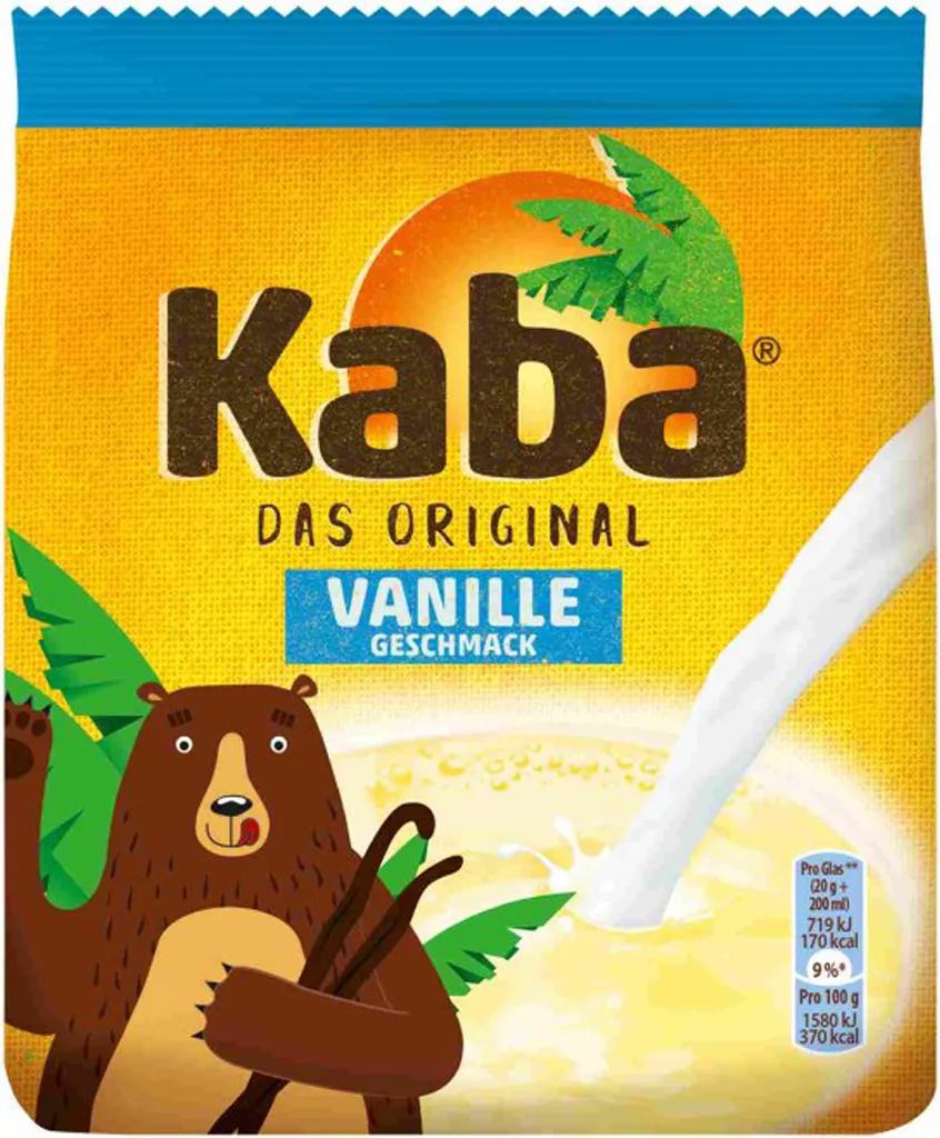Kaba the Original Drink Powder Vanilla Refill Pack 400g