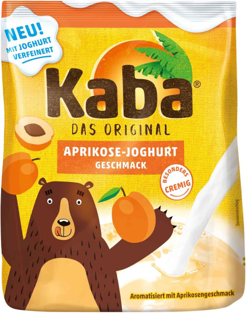 Kaba Drink Powder Apricot Yogurt Milk Mix Drink Pack 400g