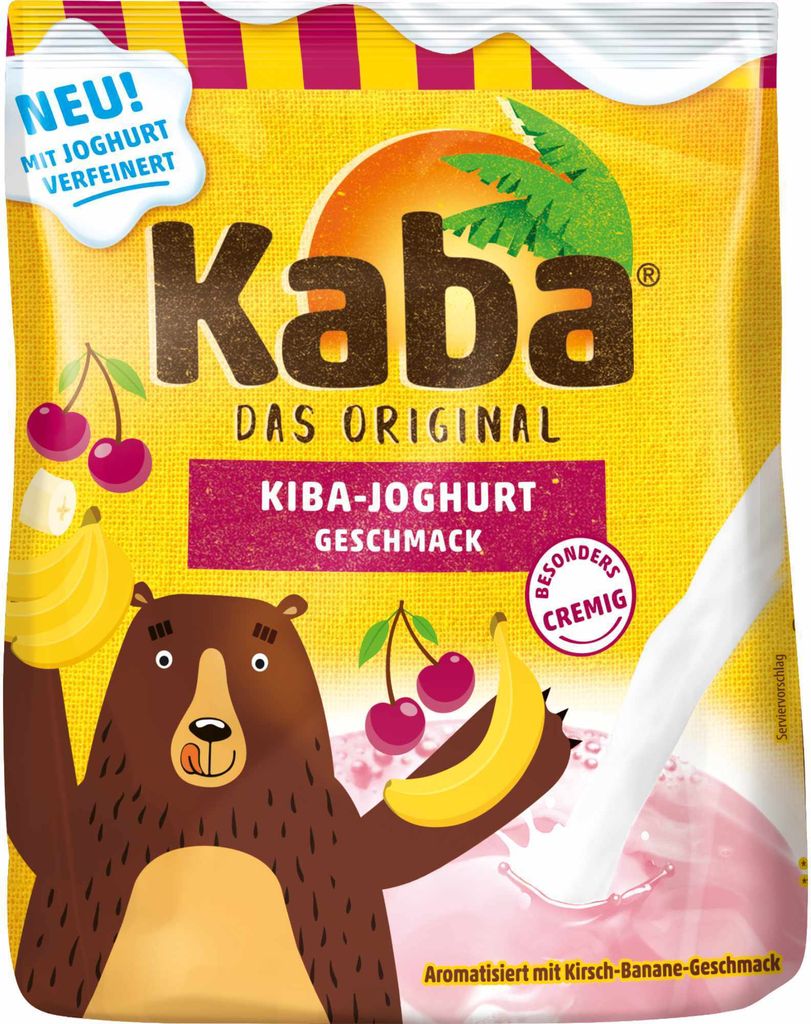 Kaba Drink Powder Cherry Banana Yogurt Milk Drink 400g