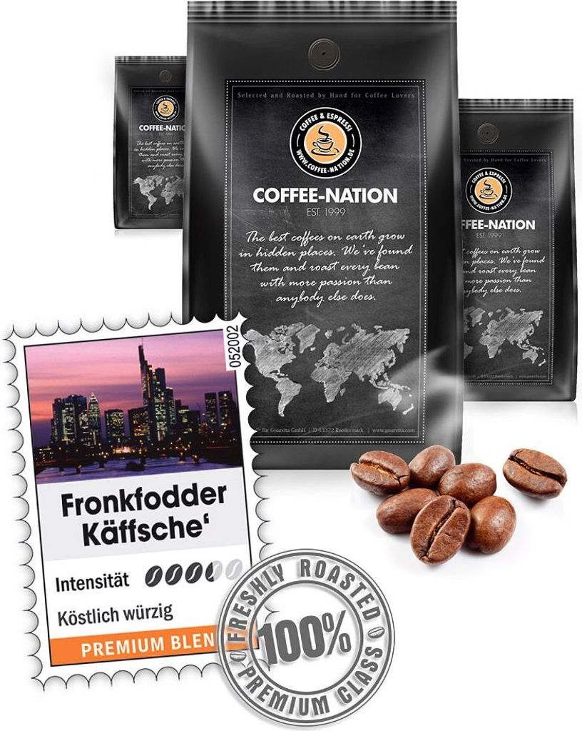 Coffee FRONKFODDER KÄFFSCHE by Coffee-Nation, 500g beans