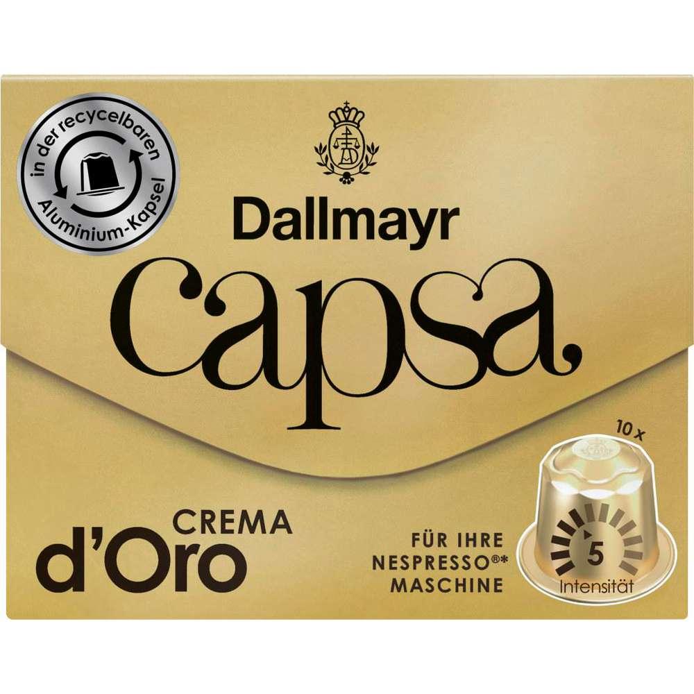 Coffee Capsules Capsa, Lungo Crema D`Oro
