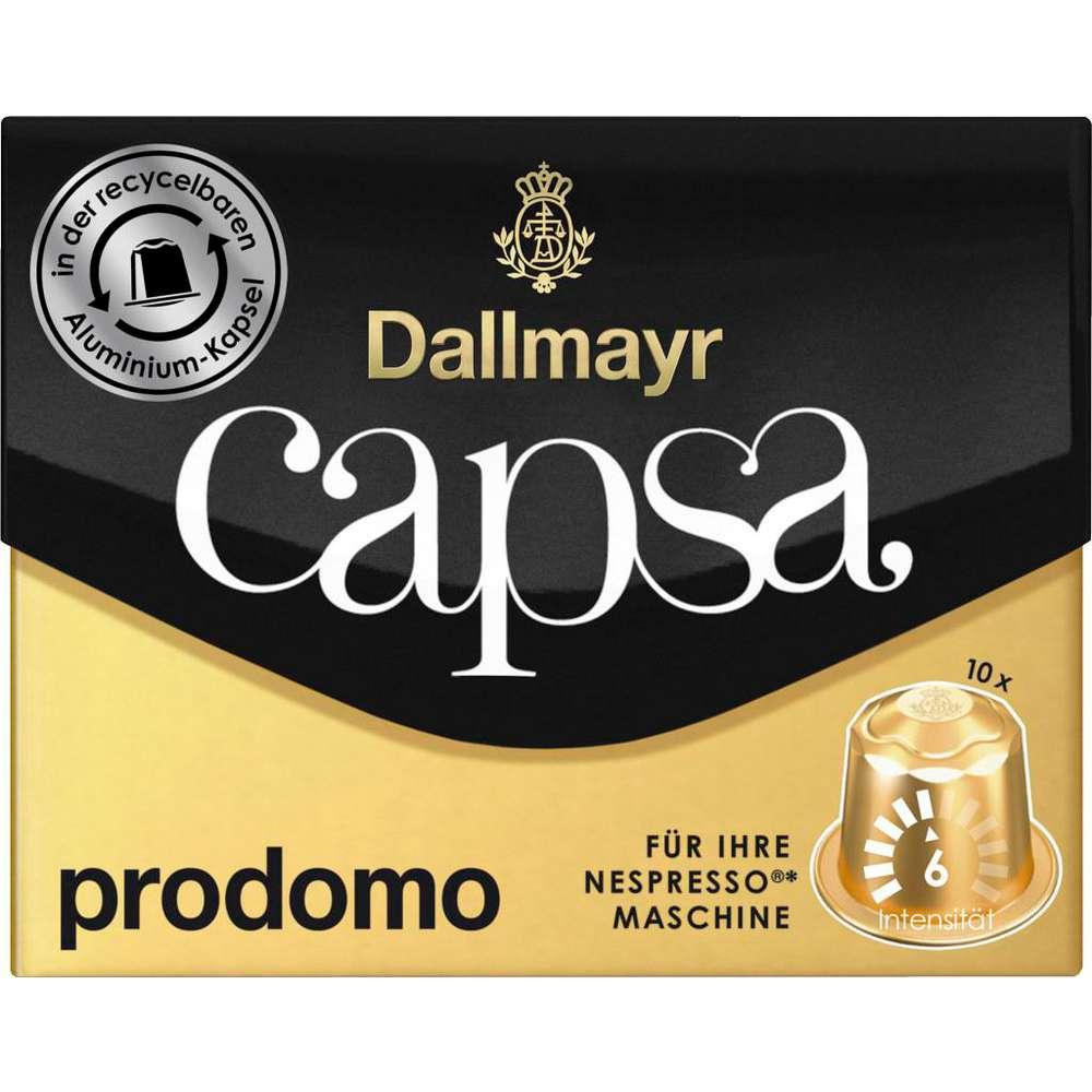 Coffee capsules Capsa, Lungo prodomo