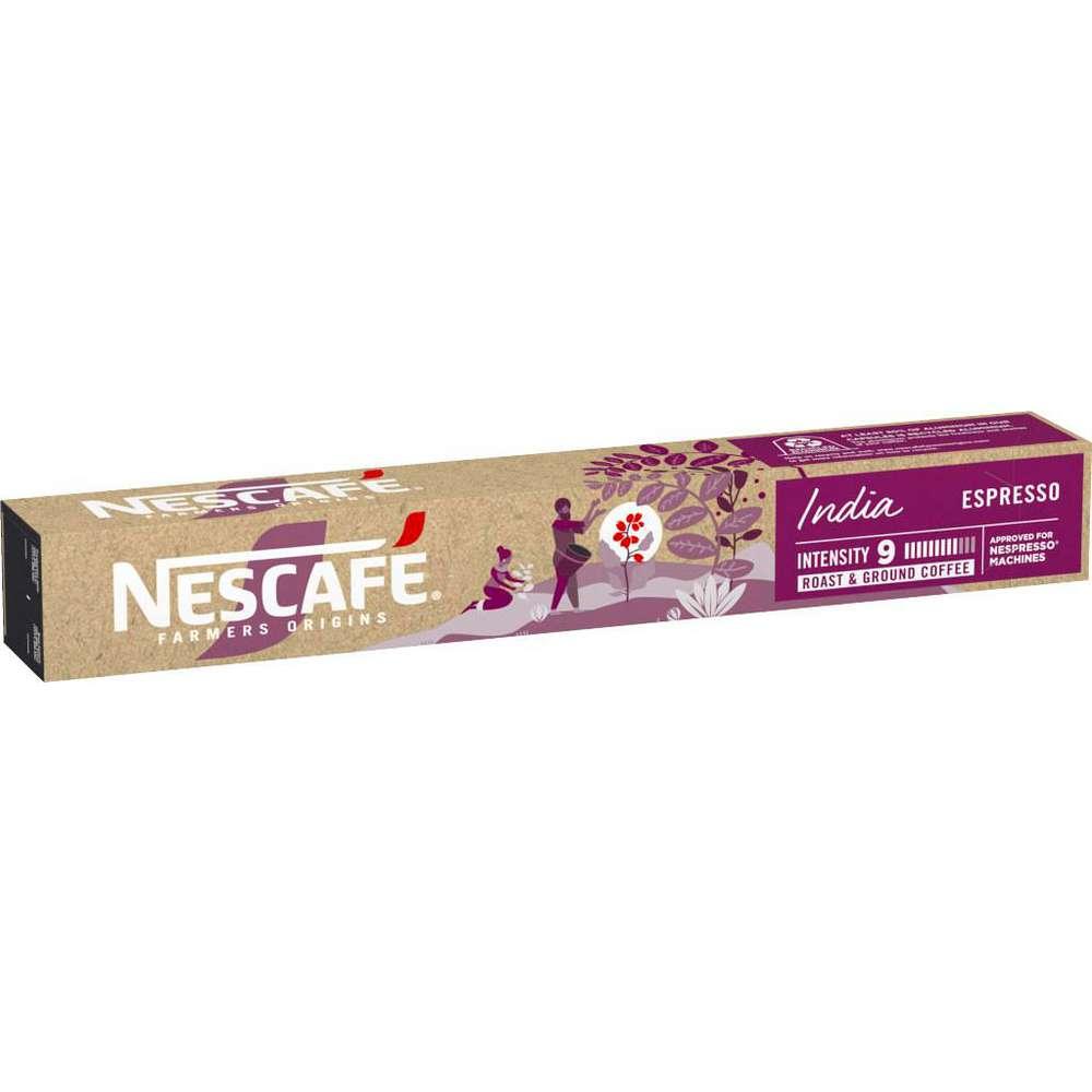 Coffee capsules Famers Origins India, Espresso