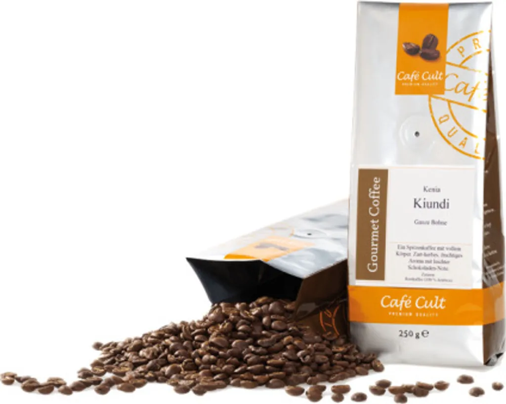 Coffee Kenya Kiundi in 1 kg bag, whole bean