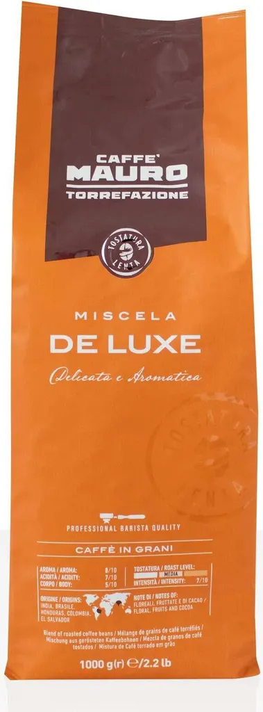 Coffee Mauro De Luxe 1kg coffee beans