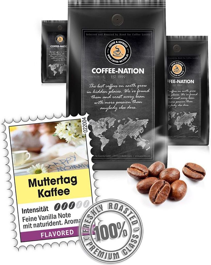 MOTHER'S DAY COFFEE flavored by Coffee-Nation, 500g beans