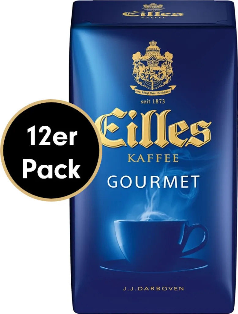 Coffee Value Pack GOURMET by Eilles, 12x500g ground