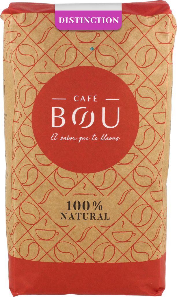 Coffee beans BOU cafe NATURAL DISTINCTION 1 kg Espana, DISTINCTION