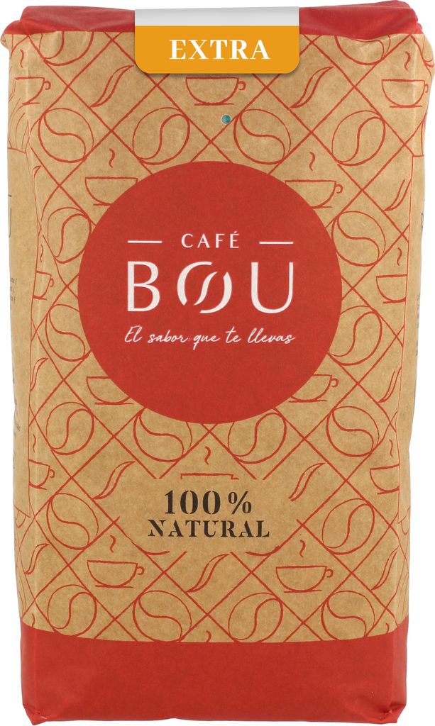 Coffee beans BOU cafe NATURAL EXTRA 1 kg Espana, EXTRA