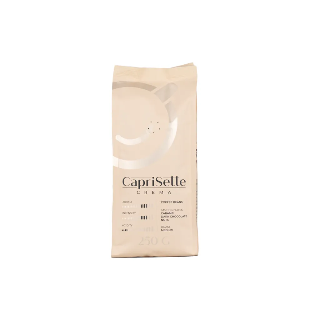 Caprisette Crema coffee beans, 250 g