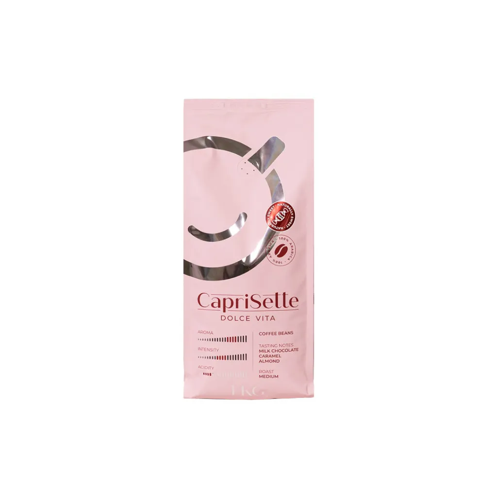 Caprisette Dolce Vita coffee beans, 1 kg
