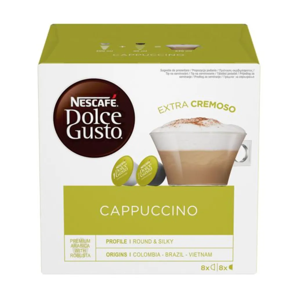 Coffee capsules NESCAFE Dolce Gusto Cappuccino 8 drinks