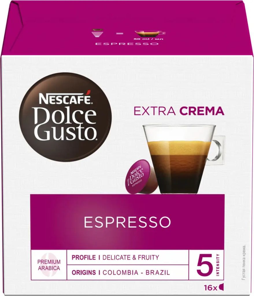 Coffee capsules NESCAFE Dolce Gusto Espresso 16 drinks