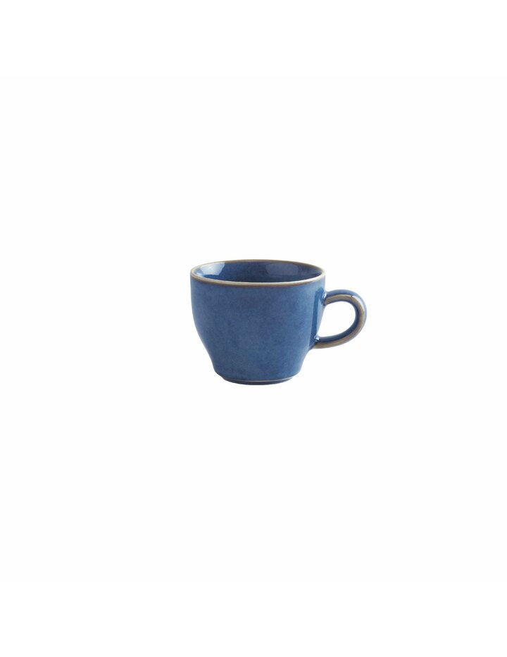 Kahla-Thueringen Kahla Homestyle Cappuccino Italiano-Cup 0,18 L Atlantic Blue - Set Of 6