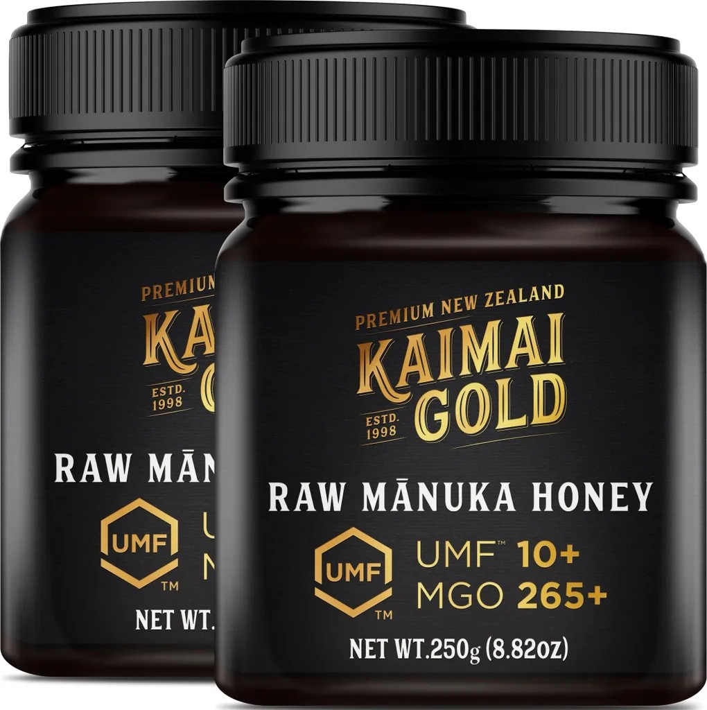 Kaimai Gold MGO 263+ / UMF 10+ Manuka Honig * 500g (= 2x 250g) Premium Monofloral UMF® Certified Neuseeland ManukaHonig * 250 300 310 356 400