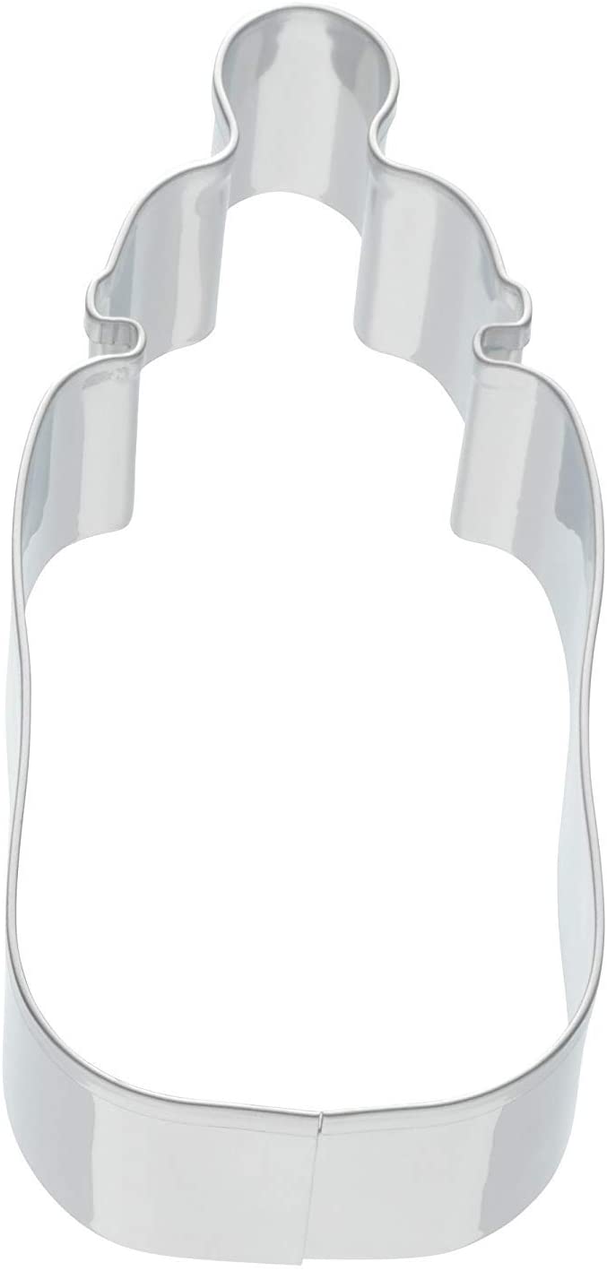 Kaiser Cookie Cutter Baby Bottle Stainless Steel Cookie Cutter for Biscuits, 8 x 4 x 2.5 cm
