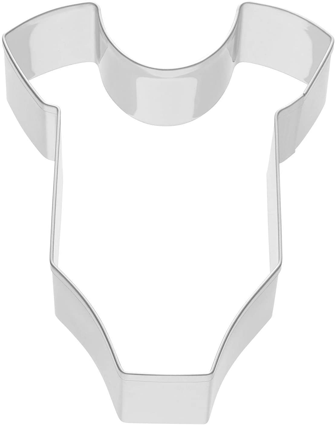 Kaiser Biscuit Cutter Romper, Baby, Stainless Steel, Cookie Cutter for Biscuits, 7 x 6 x 2.5 cm