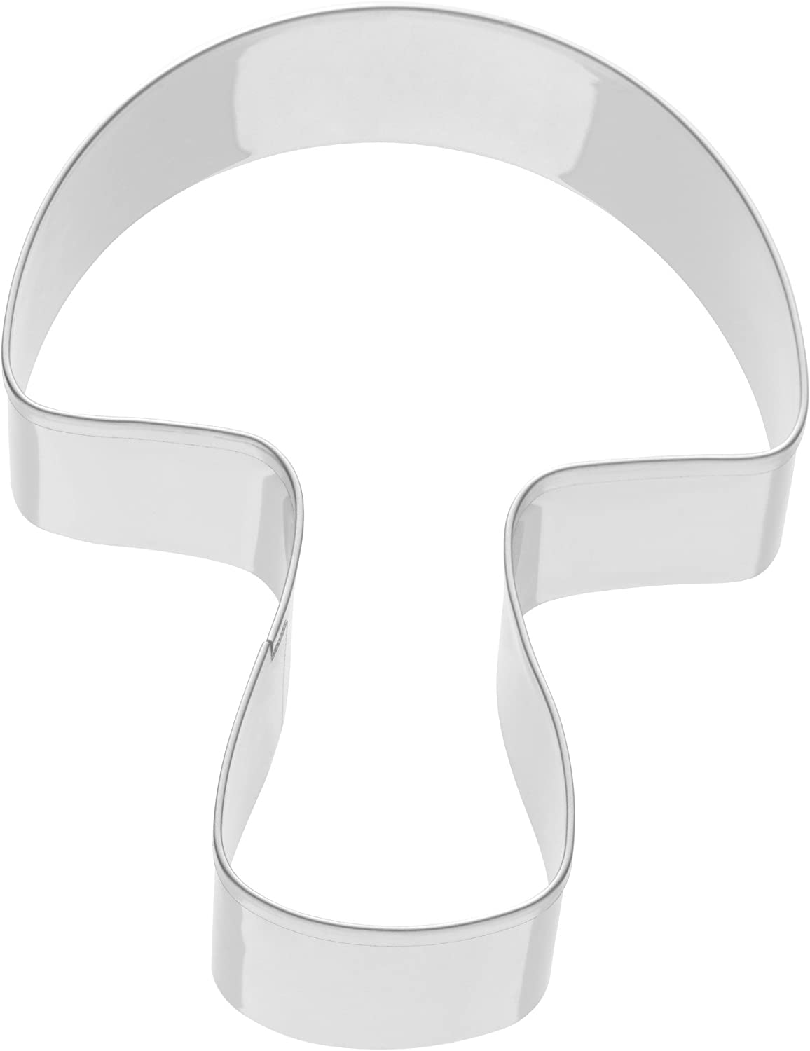 Kaiser Cookie Cutter Mushroom Congratulations Stainless Steel Cookie Cutter for Biscuits, 8 x 7 x 2.5 cm