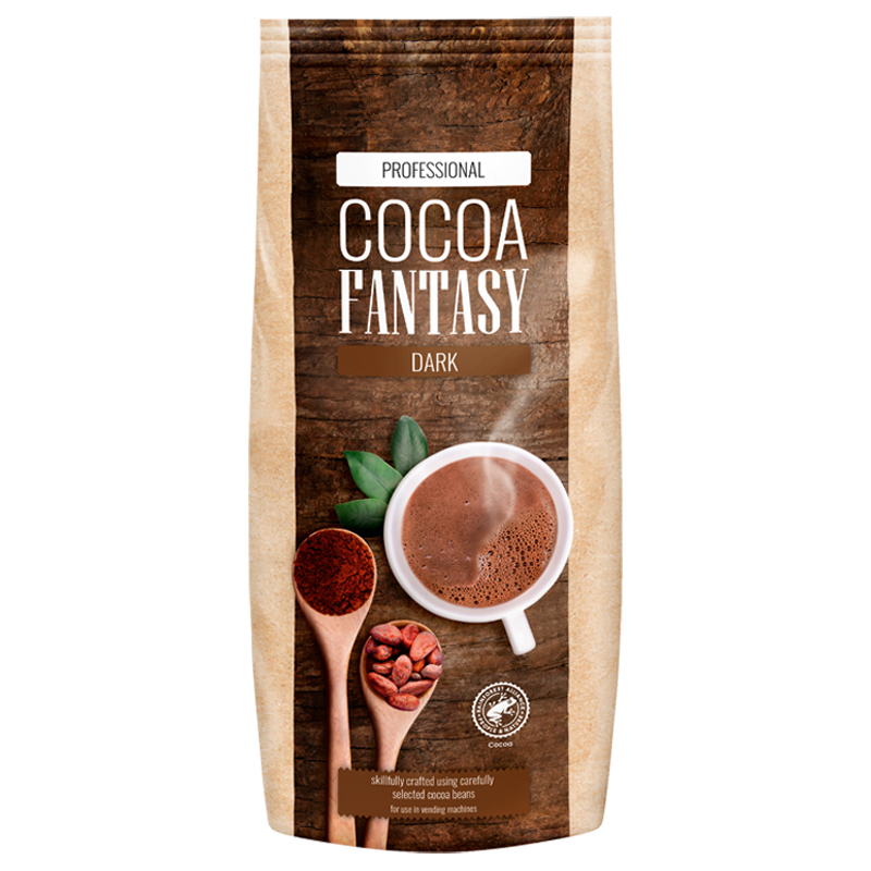 Cocoa Fantasy Cocoa-containing beverage powder “Dark”