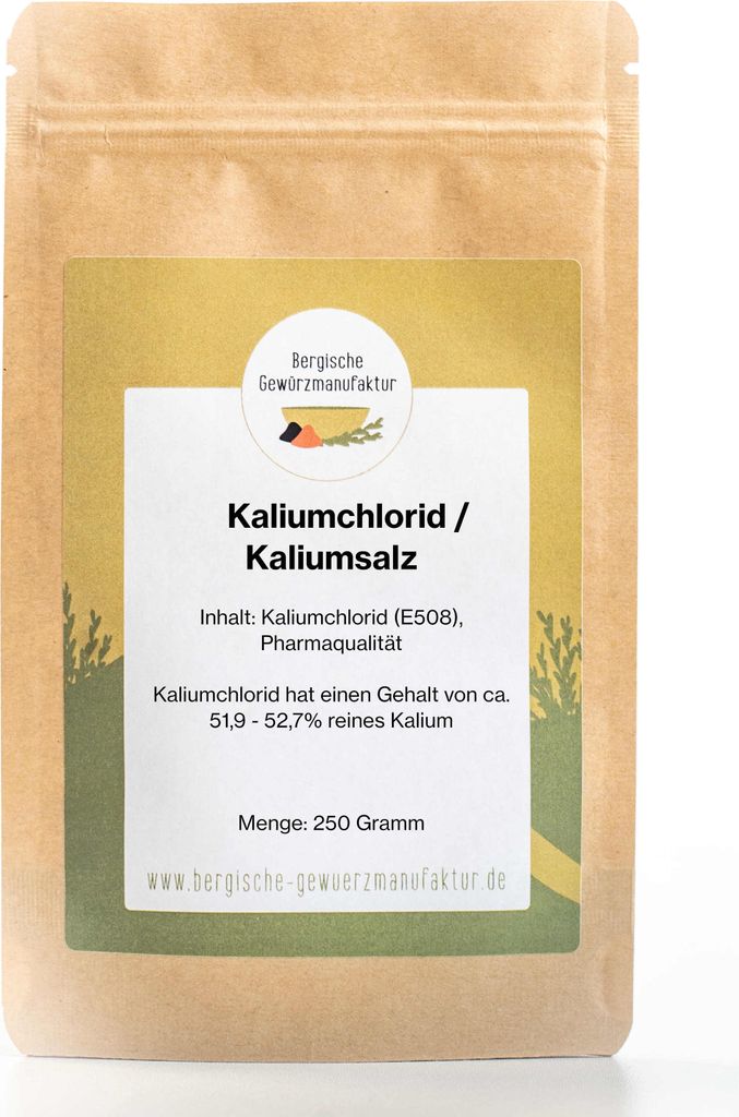 Potassium chloride. The salt substitute for those suffering from blood pressure