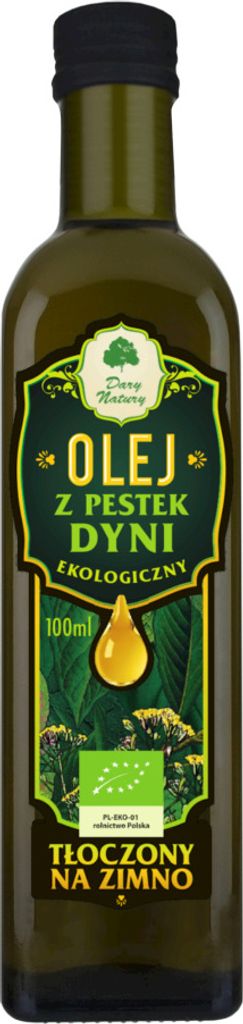 KALTGEPRESSTES KÜRBISKERNÖL, 100 ml - DARY NATURY