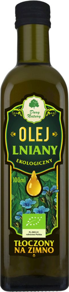 KALTGEPRESSTES LEINÖL, 100 ml - DARY NATURY