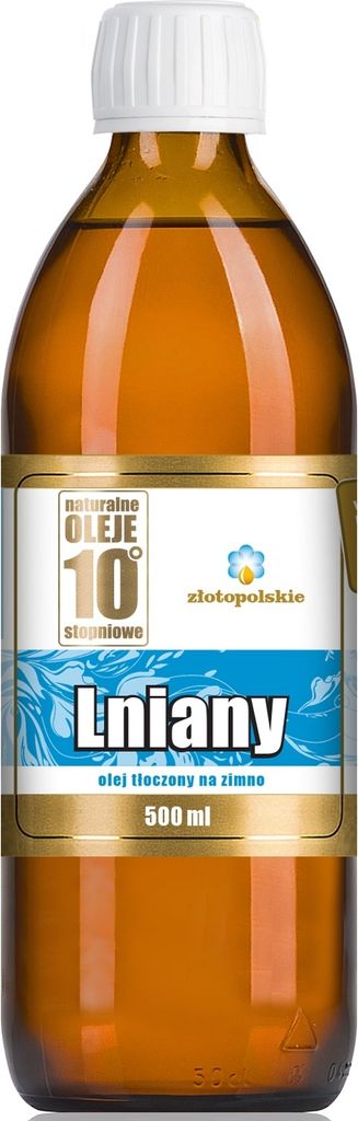 KALTGEPRESSTES LEINÖL 500 ml - POLNISCHES GOLD