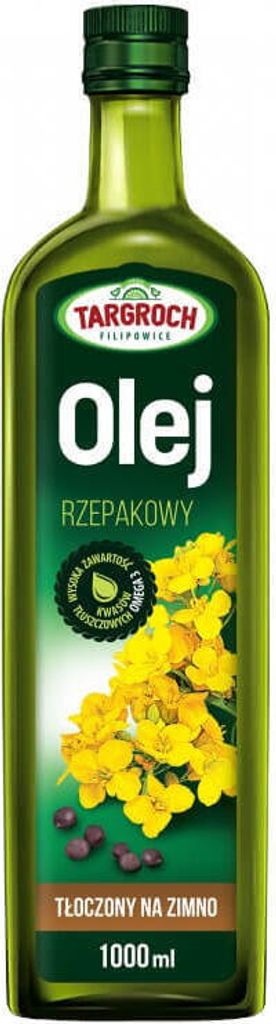Cold-pressed rapeseed oil 1000 ml Targroch