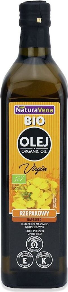 COLD-PRESSED RAPESEED OIL, 750 ml - NATURAVENA
