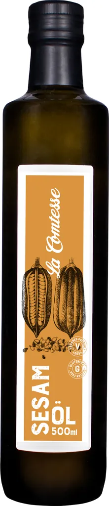 kaltgepresstes Sesam- Öl, 500 ml