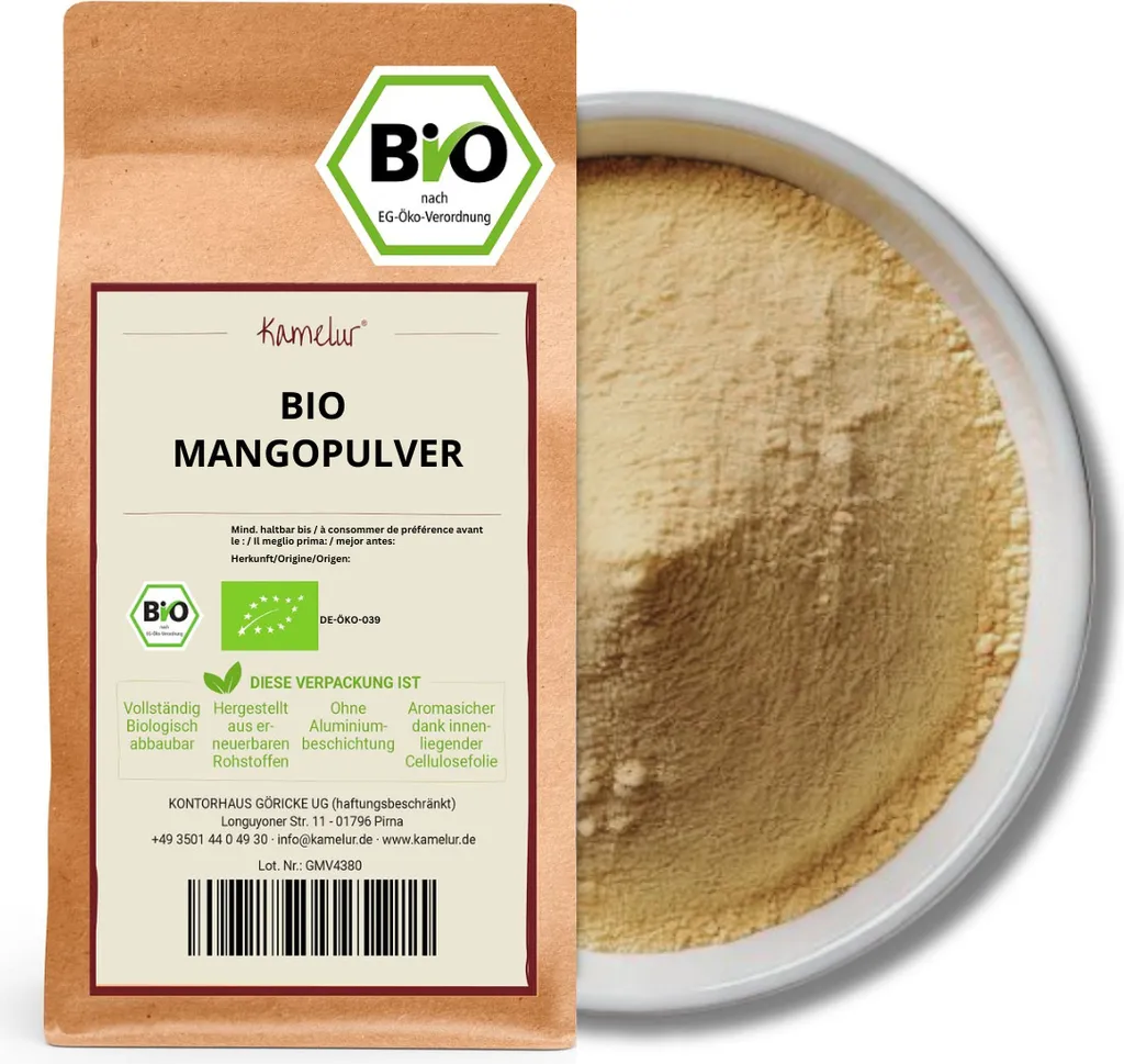 Kamelur® organic mango powder 250 g