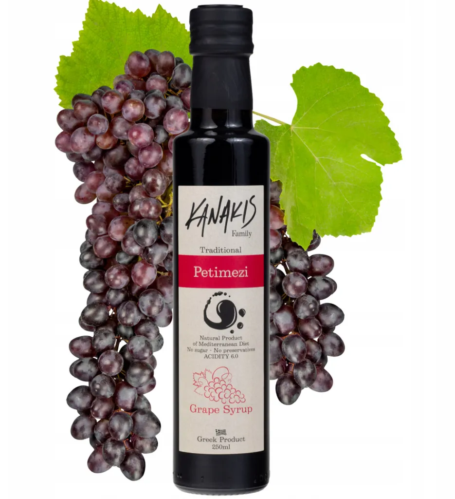 Kanakis | Traubenmelasse, Traubensirup, Petimezi, griechisch, naturbelassen, 250 ml