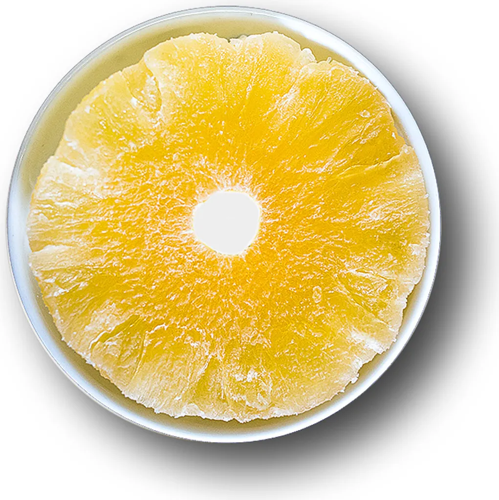 Candied pineapple, 500g