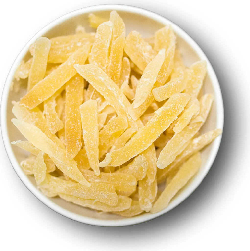 Candied ginger sticks, 250g