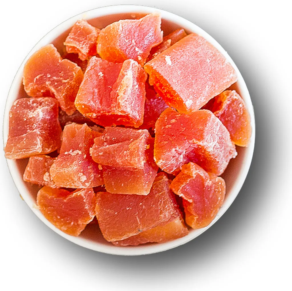 Candied papaya, 500g