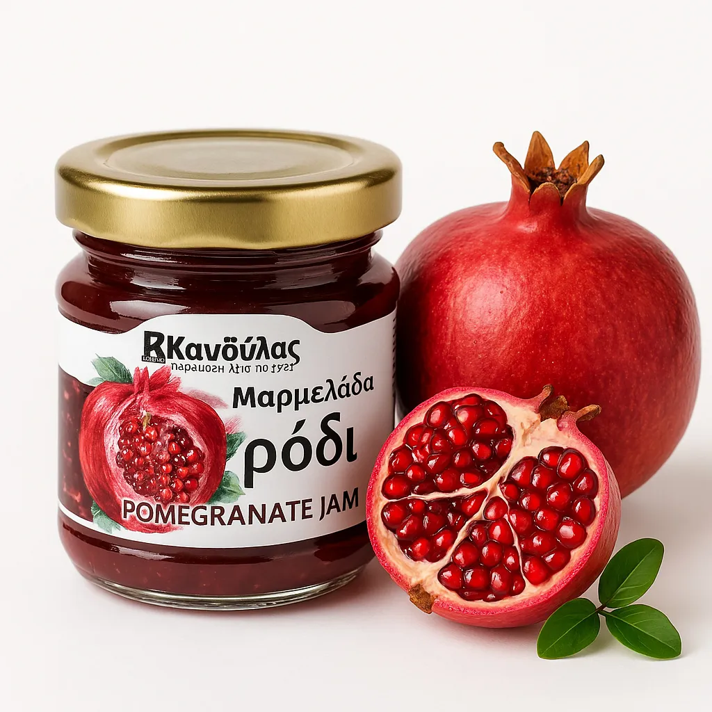 Kandylas, Konfitür, Marmelade, 30g, Granatapfelmarmelade, Griechische Marmelade
