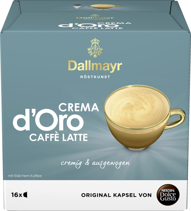 Kapseln "Crema d Oro Caffé Latte"