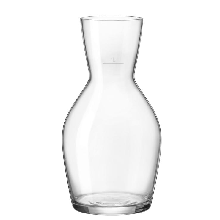 Carafe Ypsilon Bulboso 114 cl with filling line 1.00 ltr. |-|, I: 1140 ml, H: 215 mm, D: 115 mm