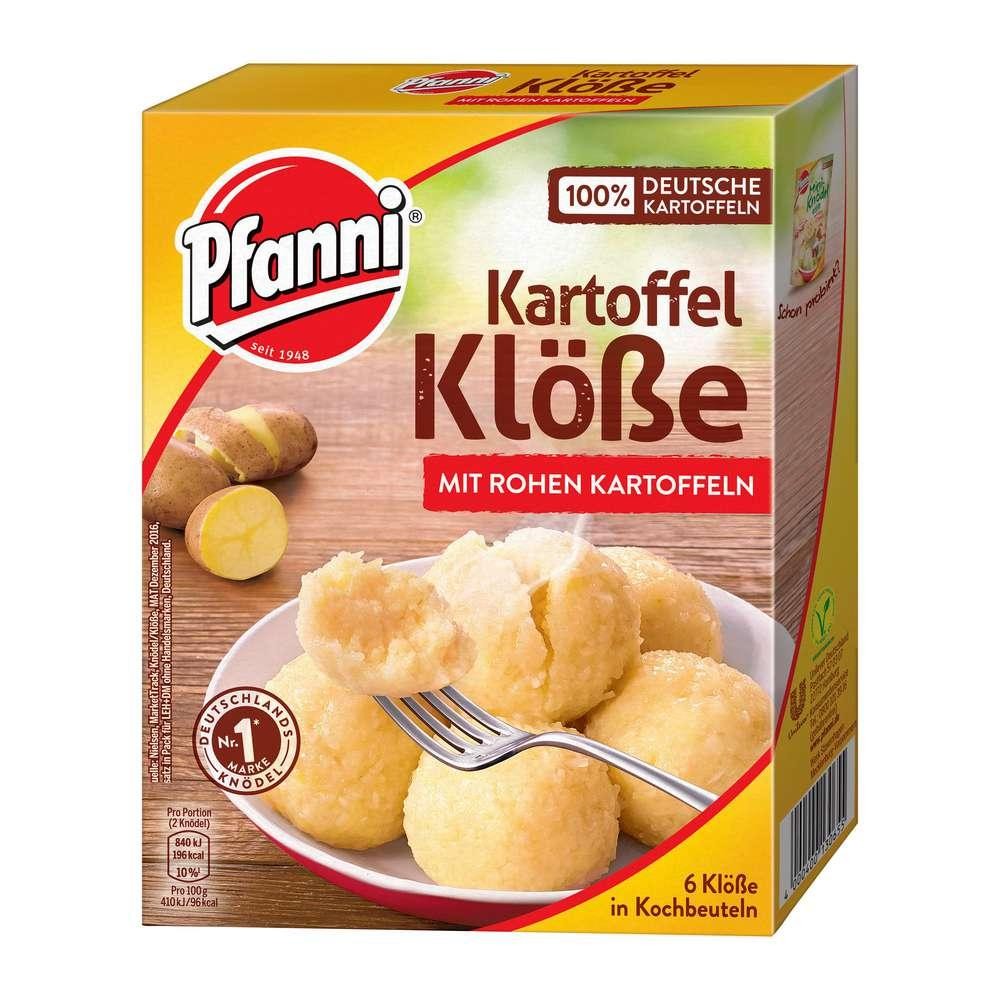 Potato dumplings with raw potatoes