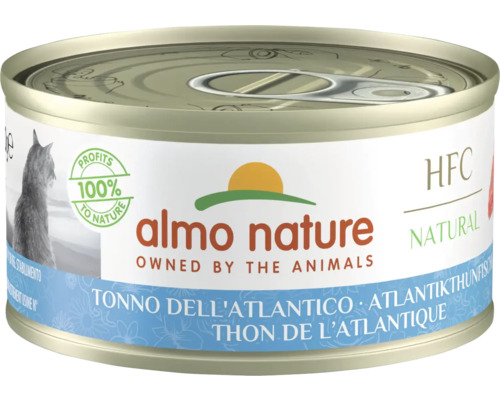 Wet cat food almo nature HFC natural Atlantic tuna 70 g