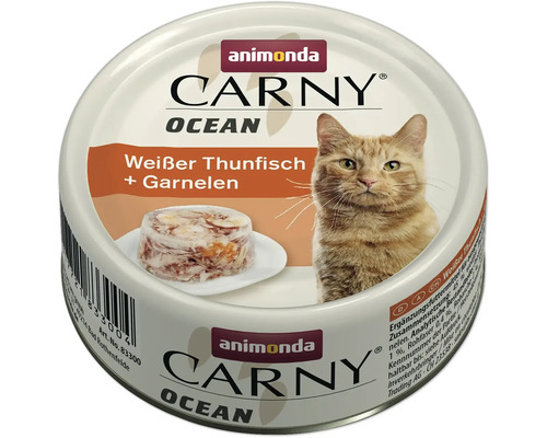 Wet cat food animonda Carny Ocean tuna/shrimp 80 g