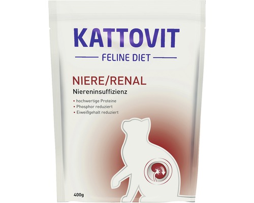 Dry cat food Kattovit Kidney/Renal 400 g