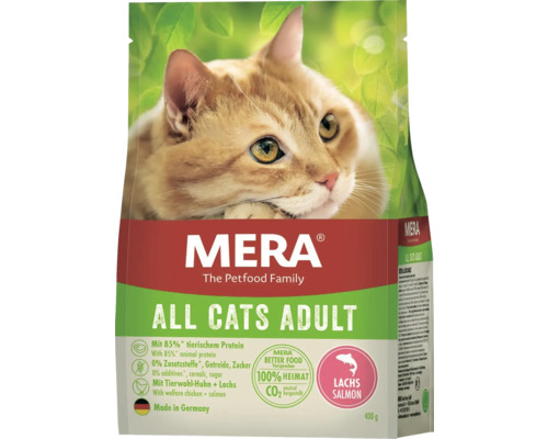 Dry cat food Mera All Cats Adult Salmon 400 g