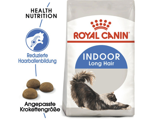 Dry cat food, ROYAL CANIN Indoor long Hair 35, 10 kg