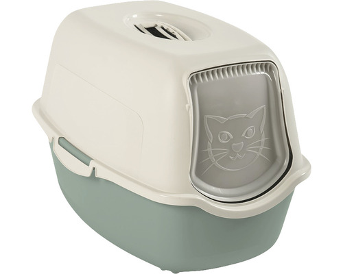 Cat toilet 56 x 40 x 39 cm green