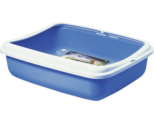 Big cat toilet with rim 50 x 40 x 14.5 cm random color selection
